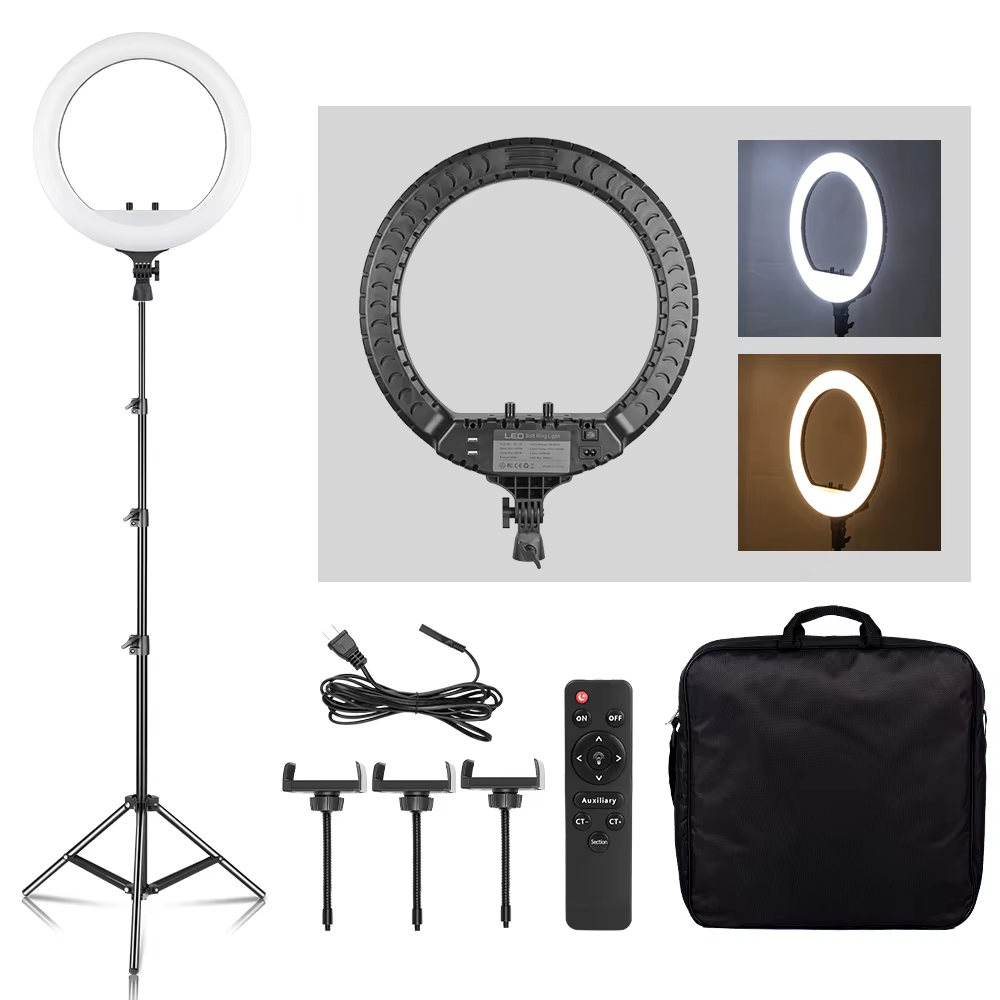 Led Ring Light 18 - Lampada LED ad anello da 18