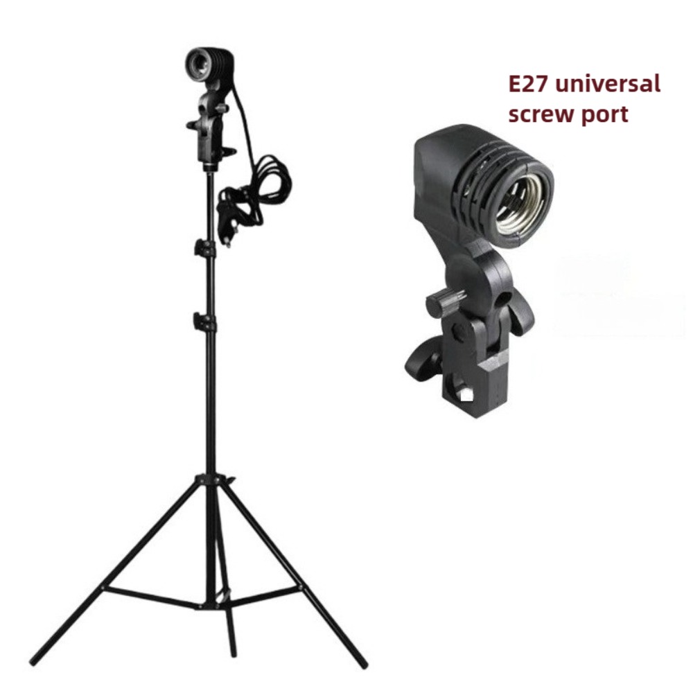 Photography Lighting Umbrella - Portalampada 2M, attacco CA E27 con