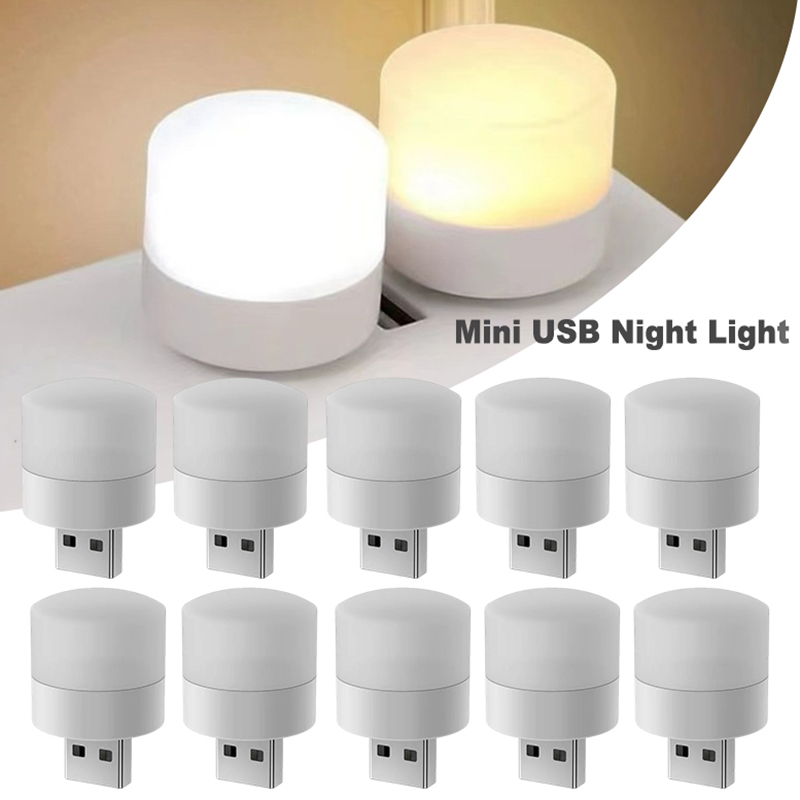 Photography Lighting Book - 1/20 pezzi mini luce notturna USB