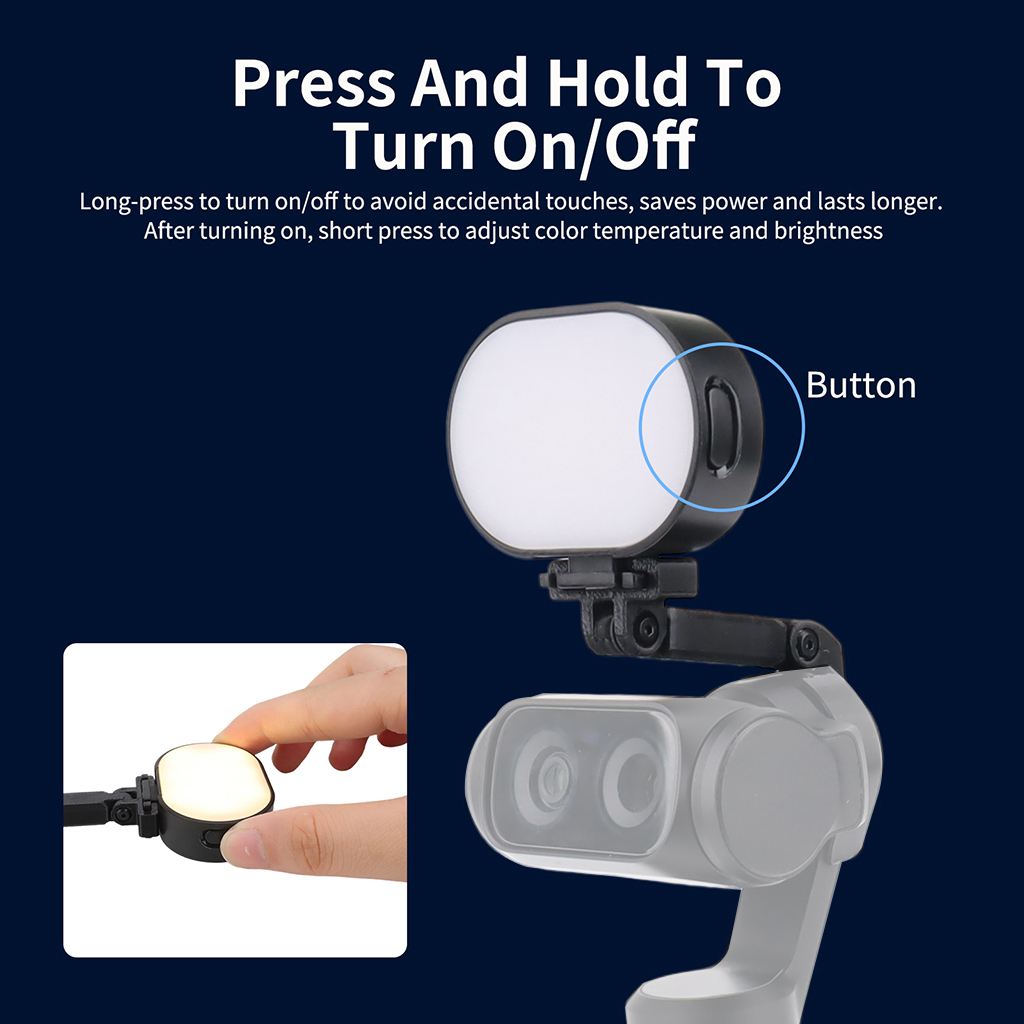 Photography Lighting Angles - Luce di riempimento portatile per gimbal
