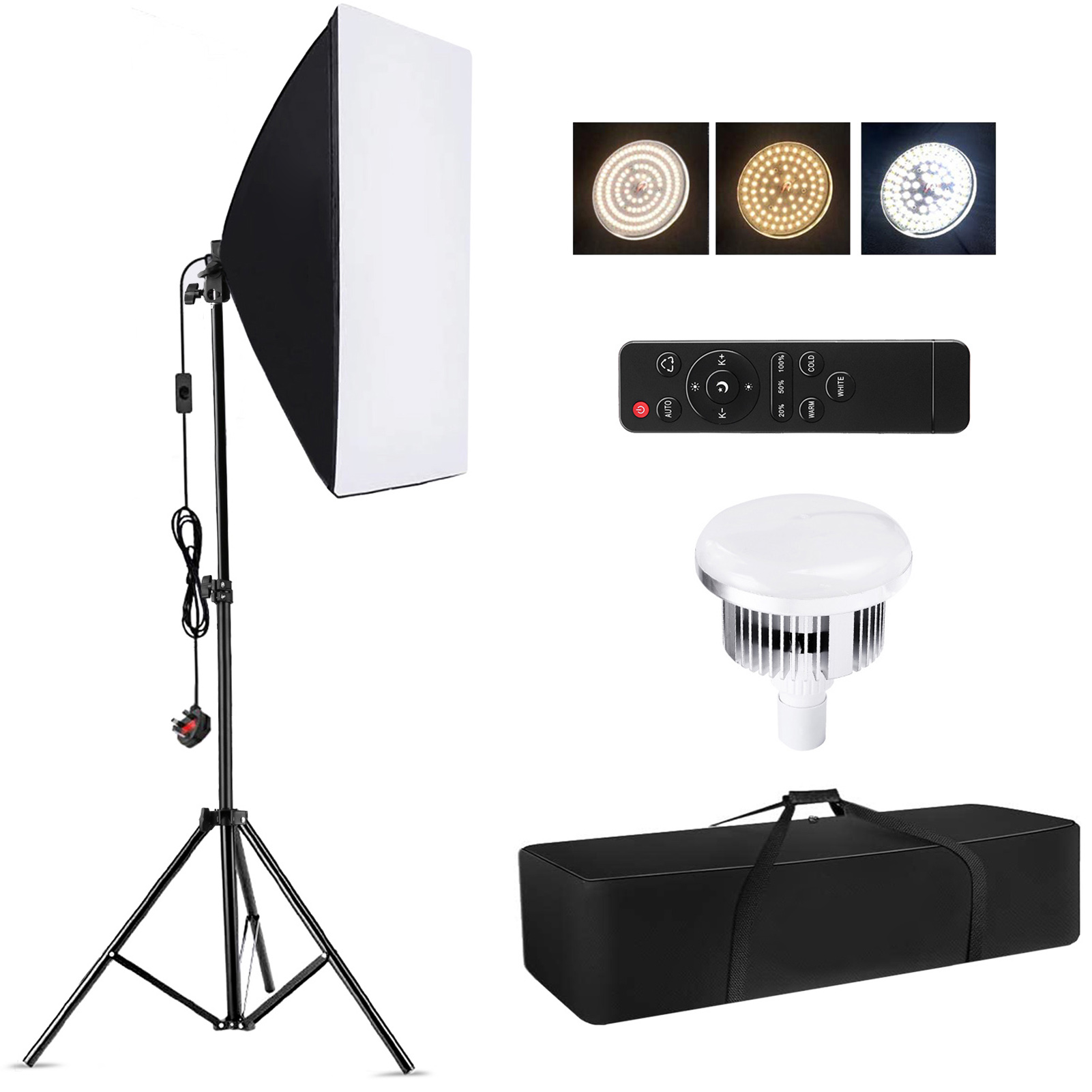 Photography Lighting Box - Kit di illuminazione per studio fotografico