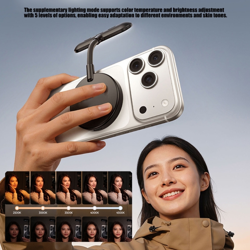 Photography Lighting Book - Lampada da libro magnetica portatile ABS