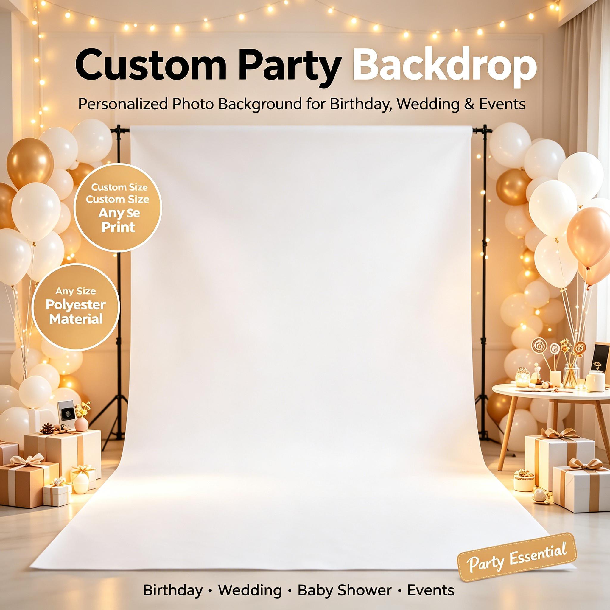 Photography Lighting Backdrop - Sfondo Fotografico Personalizzato, Striscione per Feste
