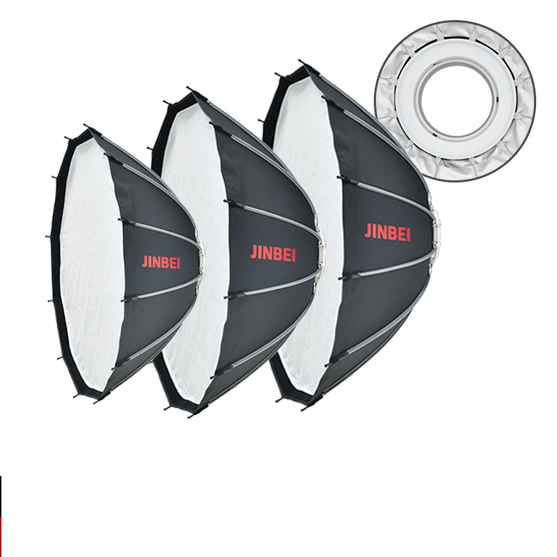 Photography Lighting Box - JINBEI 65 Softbox Parabolico a Montaggio