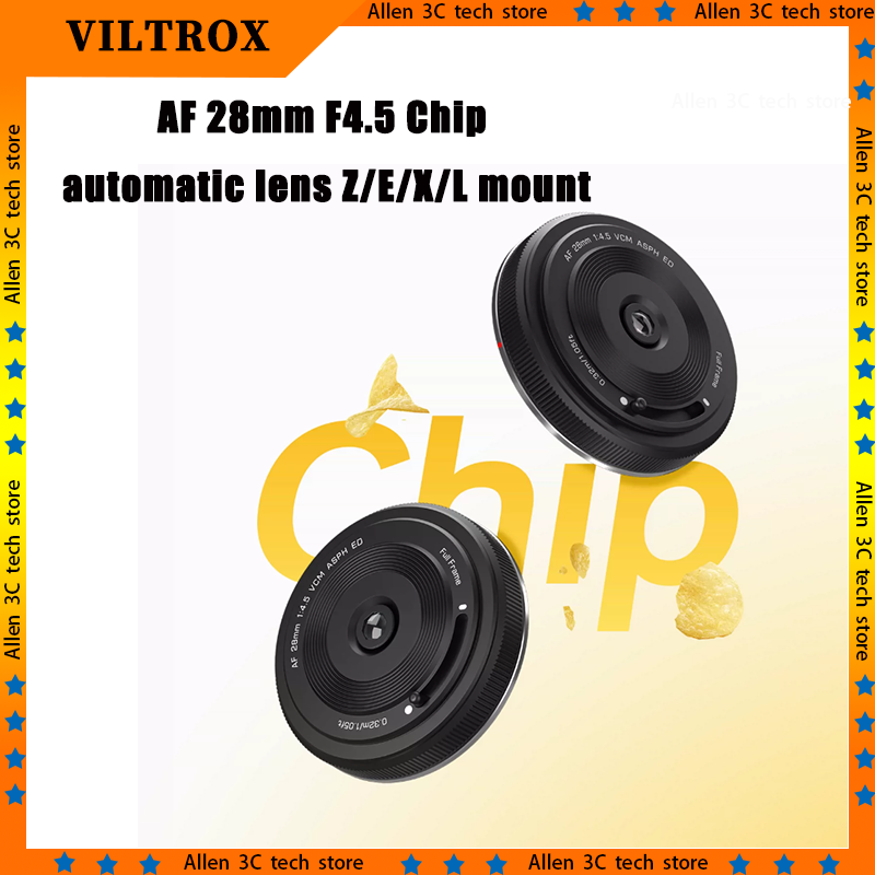 Photography Lighting Angles - Obiettivo pancake Viltrox 28mm F4.5 autofocus