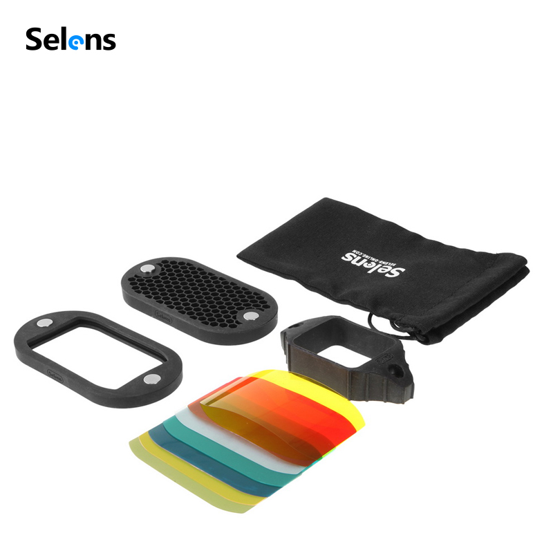 Honeycomb Grid Filter - Selens Flash Speedlight Honeycomb Grid Diffusore