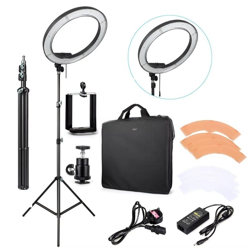 Led Ring Light 18 - Luce ad anello per fotocamera reflex