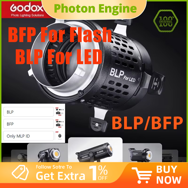 Fresnel Lens Attachment - Accessorio di Proiezione Godox BLP/BFP, Condensatore