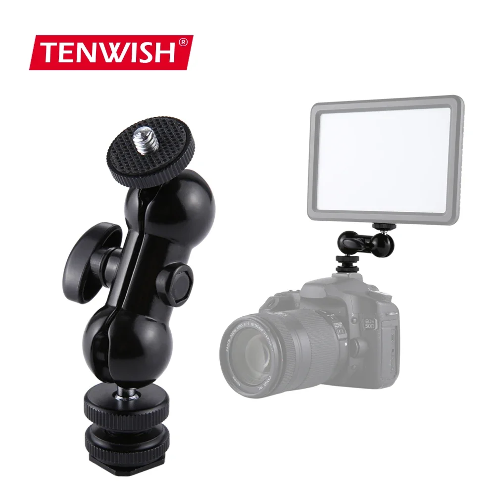 Photography Lighting Rig - Adattatore per slitta calda con doppie