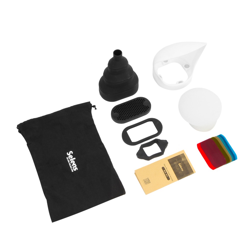 Honeycomb Grid Filter - Selens Kit di accessori flash magnetico