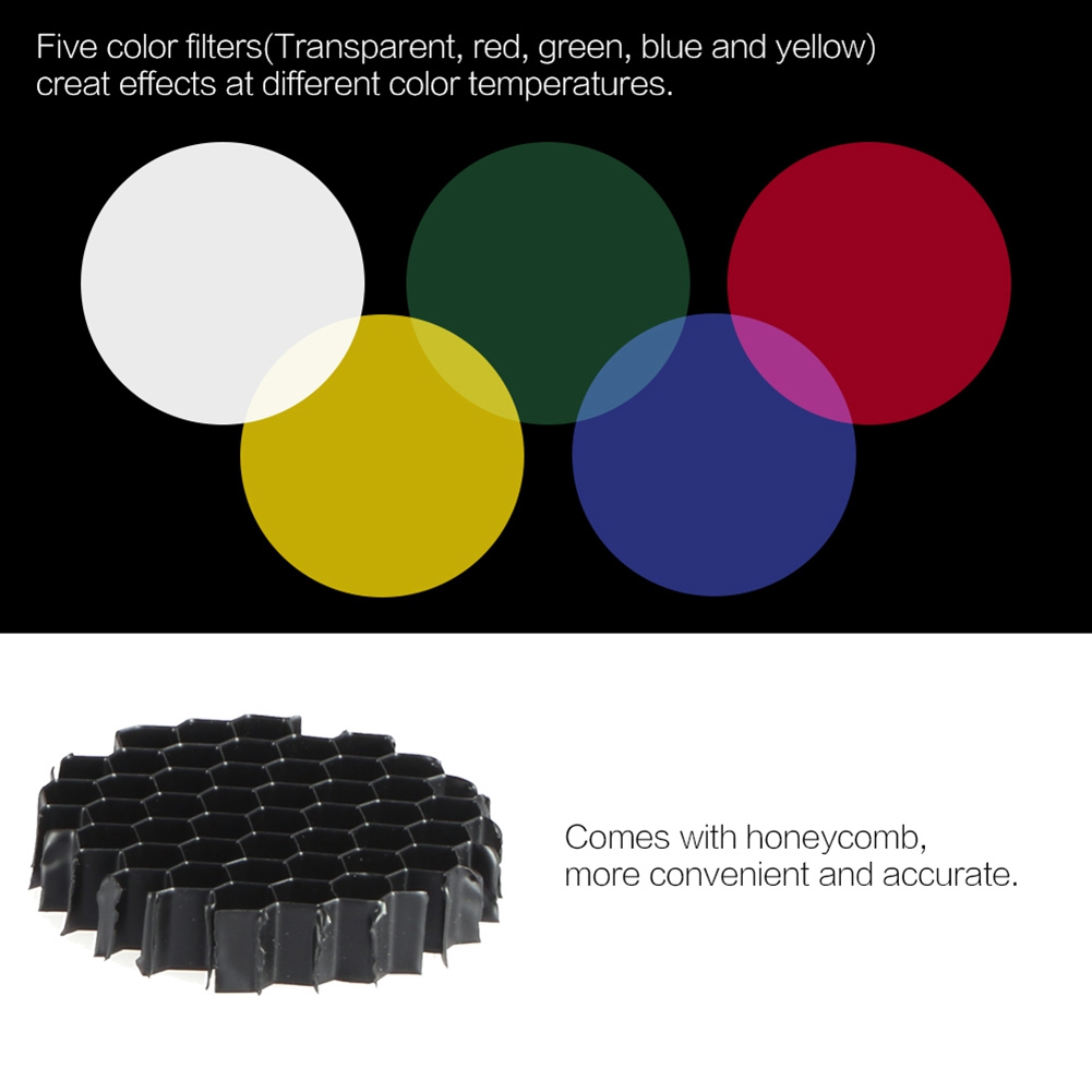 Honeycomb Grid Filter - Snoot conico con griglia a nido