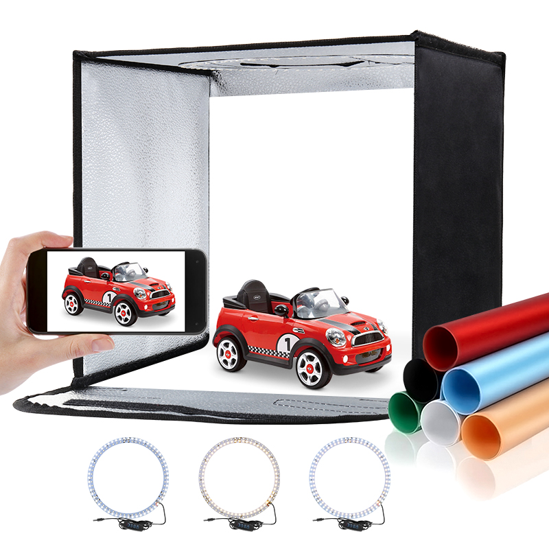 Photography Lighting Angles - Kit tenda da tiro multi-angolo pieghevole