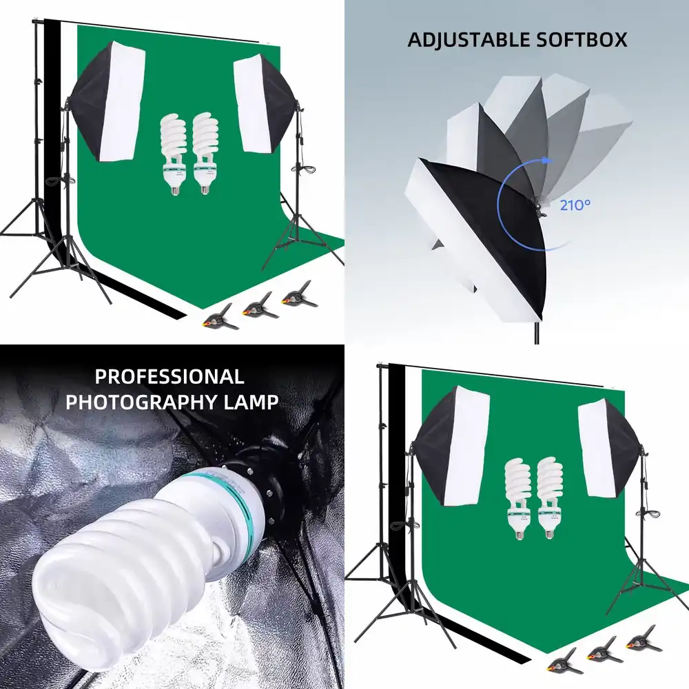 Photography Lighting Umbrella - Attrezzatura per Studio Fotografico, Set Sfondo