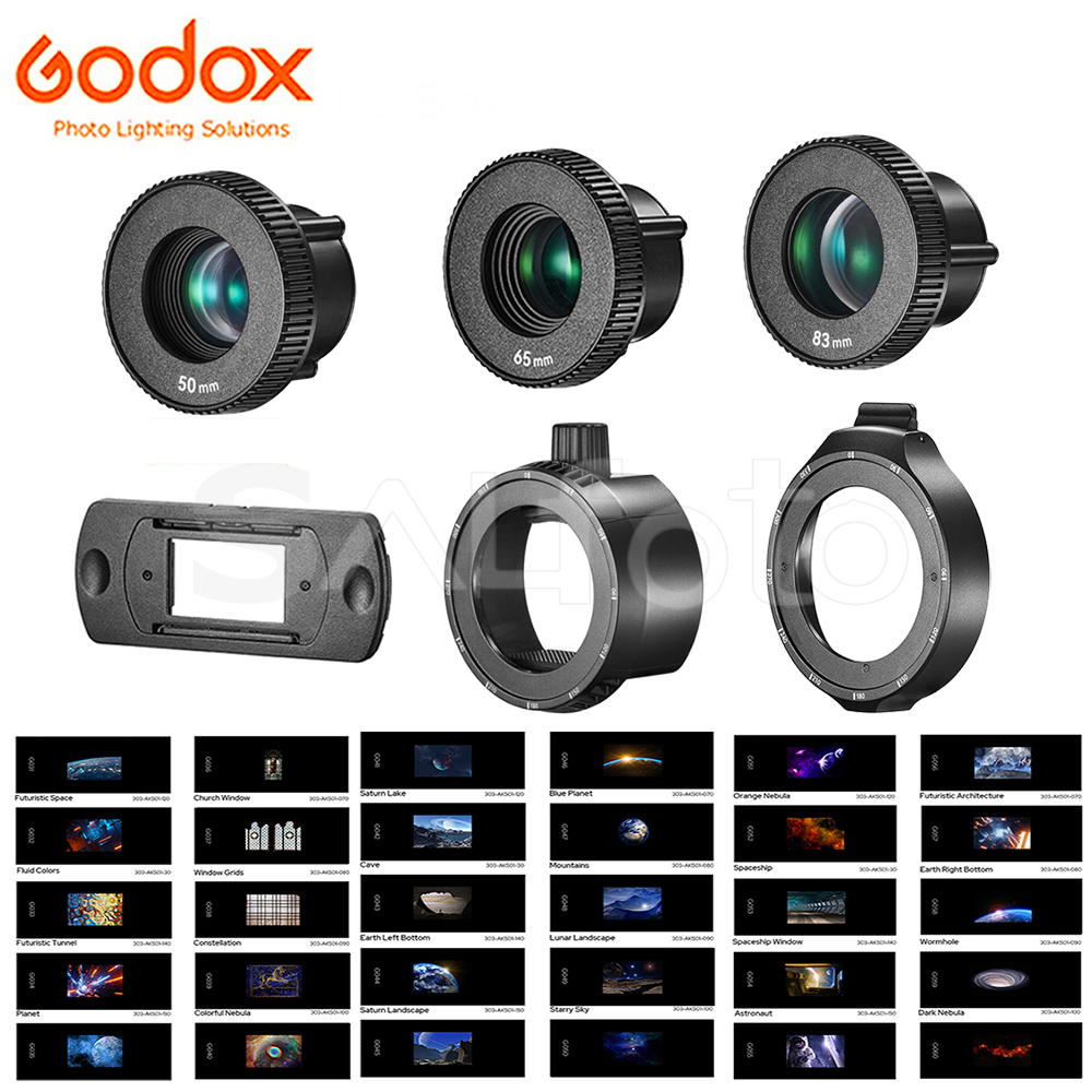 Fresnel Lens Attachment - Godox AK-R21 Accessorio Attacco per proiezione
