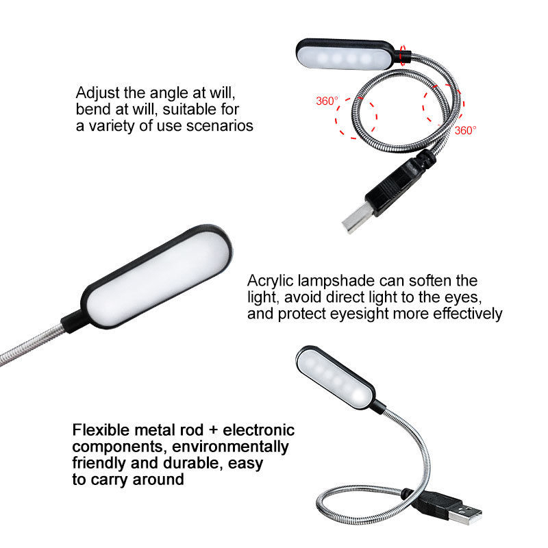 Mini lampada da libro a 4 LED  - Photography Lighting Book recensione e prezzo