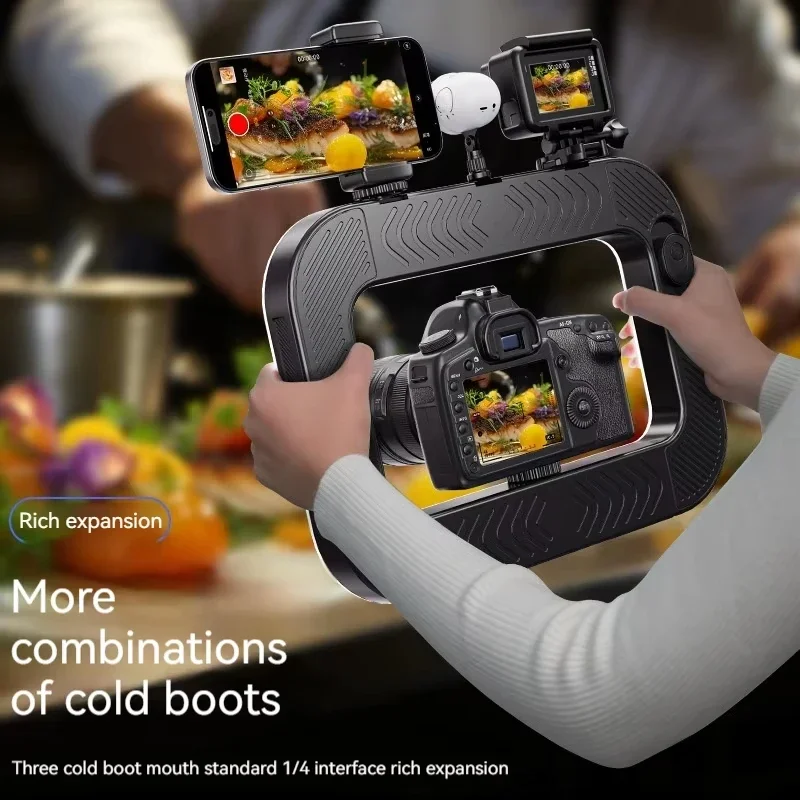 Video Rig per smartphone con a - Photography Lighting Rig recensione e prezzo