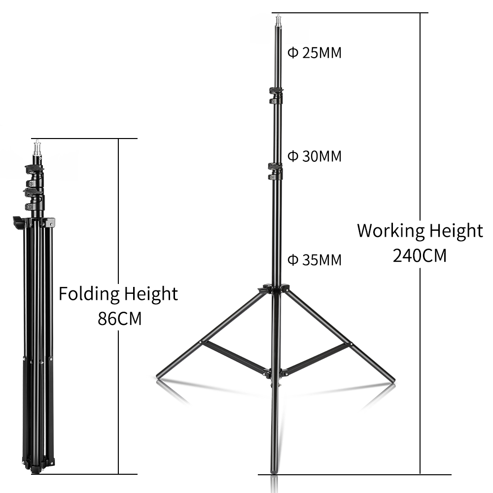 Treppiede per illuminazione fo - Photography Lighting Umbrella recensione e prezzo