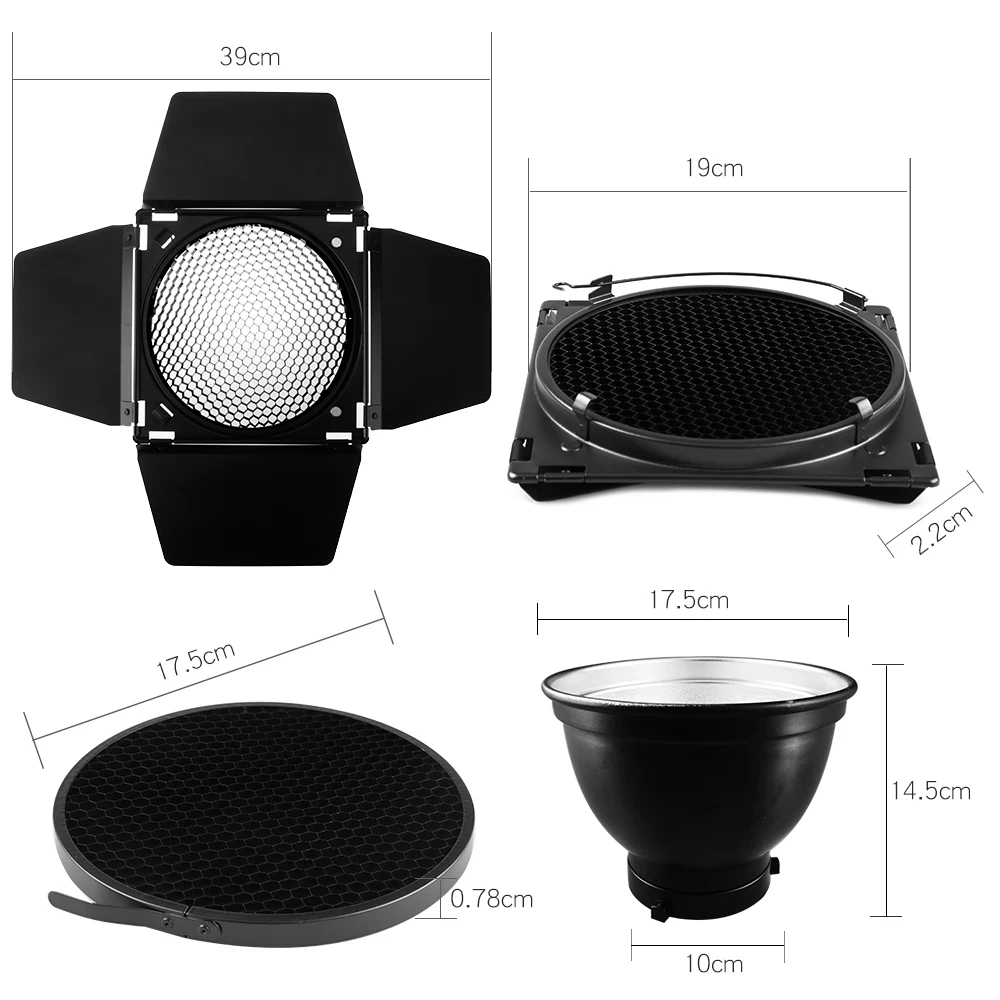 Godox BD-04 Riflettore standar - Honeycomb Grid Filter recensione e prezzo
