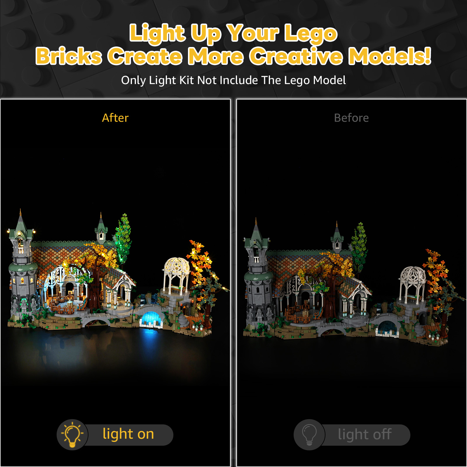 Set di luci LED creative compa - Led Ring Light 18 recensione e prezzo