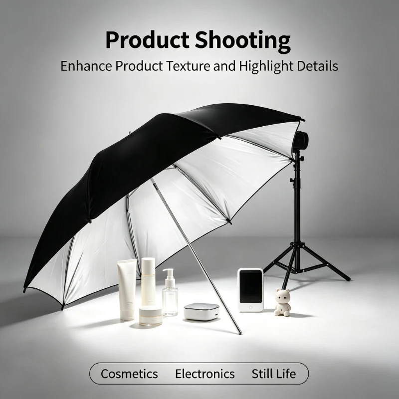 Ombrello Riflettente Nero Dure - Photography Lighting Umbrella recensione e prezzo