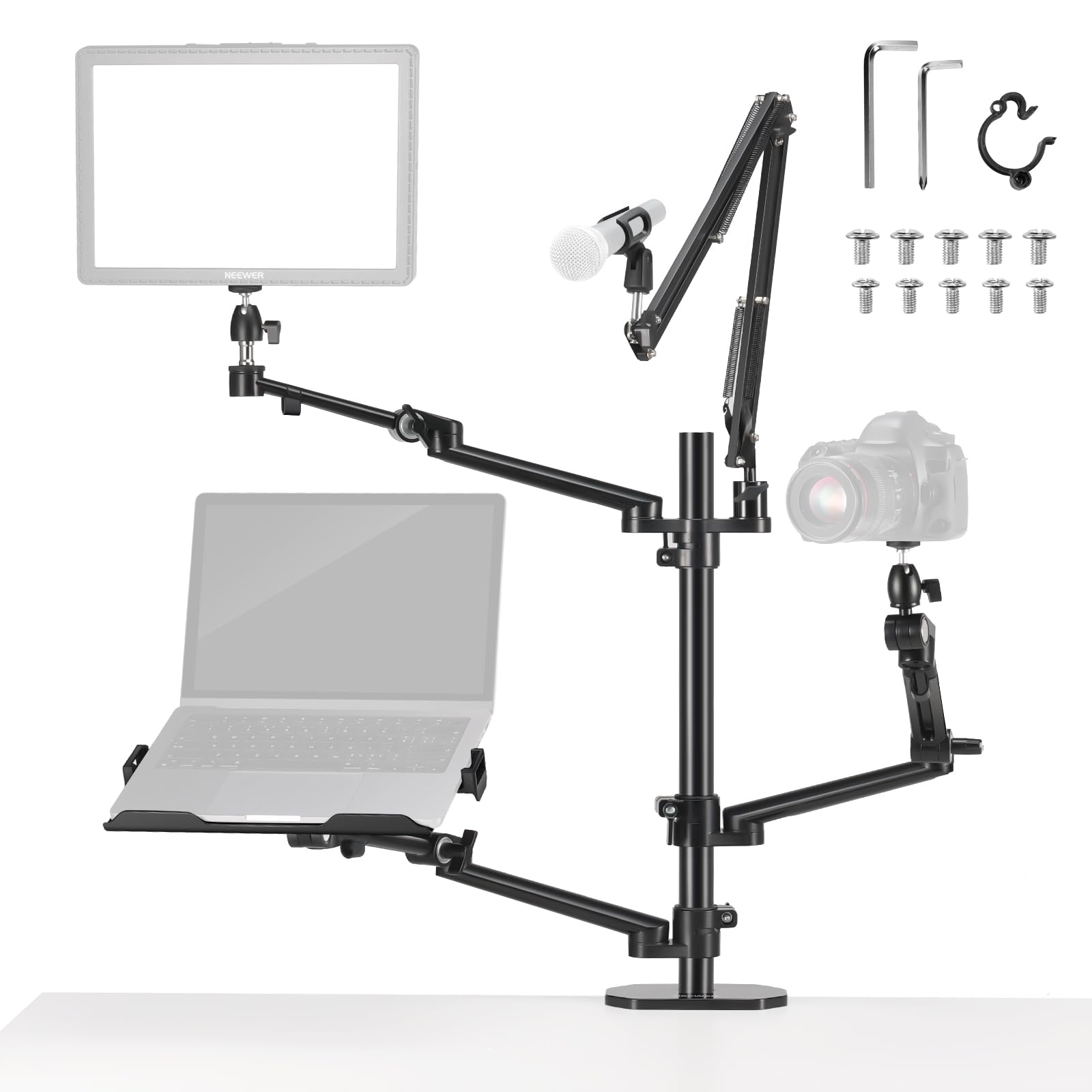 Supporto da Tavolo NEEWER DS00 - Photography Lighting Rig recensione e prezzo