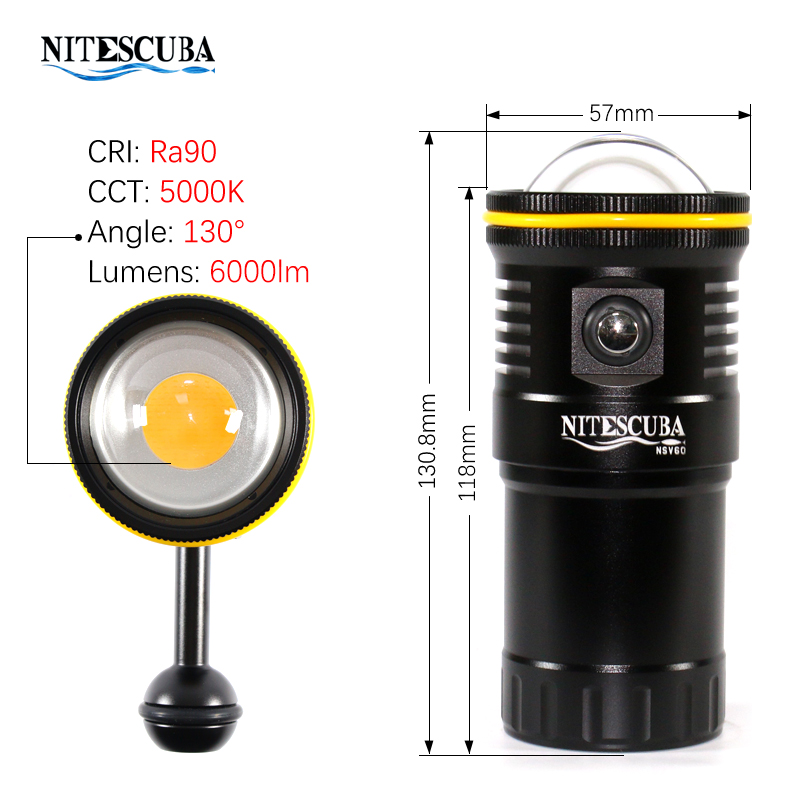 Luce LED per Immersioni Nitesc - Photography Lighting Angles recensione e prezzo