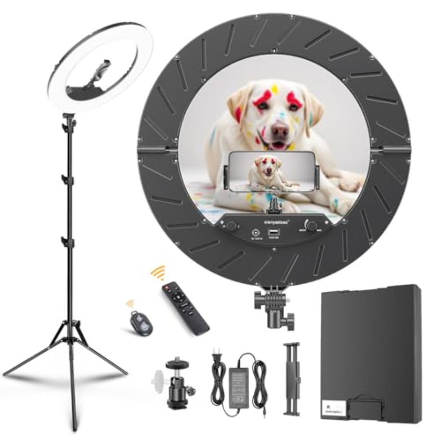 Kit Luce ad Anello da 18 Polli - Led Ring Light 18 recensione e prezzo