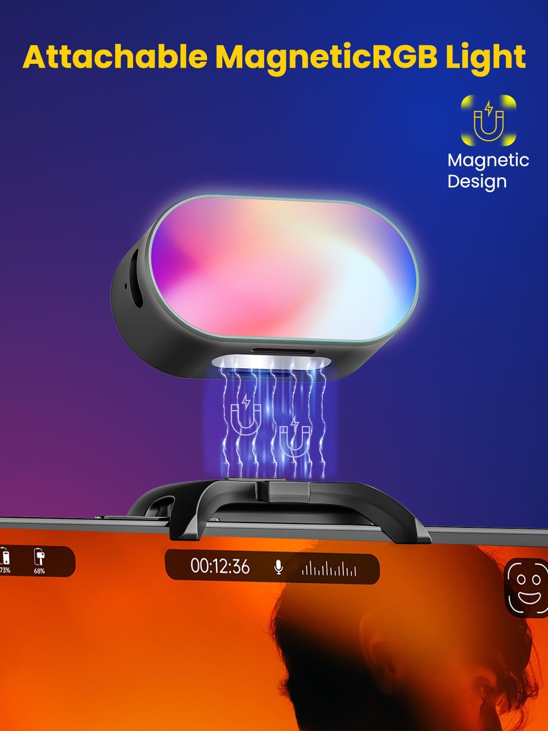 AOCHUAN Mini RGB Luce di riemp - Photography Lighting Spotlight recensione e prezzo