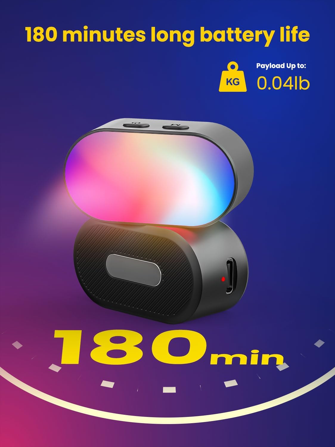 AOCHUAN Mini RGB Luce di riemp - Photography Lighting Spotlight recensione e prezzo