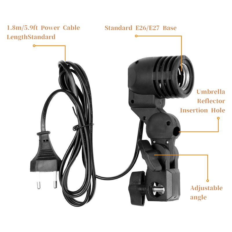 Cavo da 1,8 m Supporto per lam - Photography Lighting Umbrella recensione e prezzo