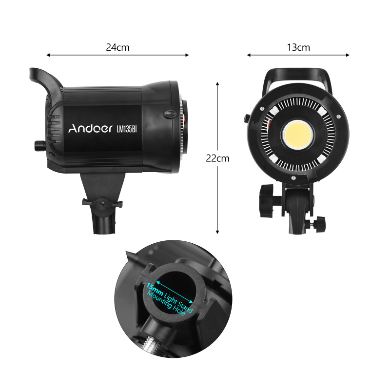 Andoer LM135Bi Luce di riempim - Photography Lighting Godox recensione e prezzo