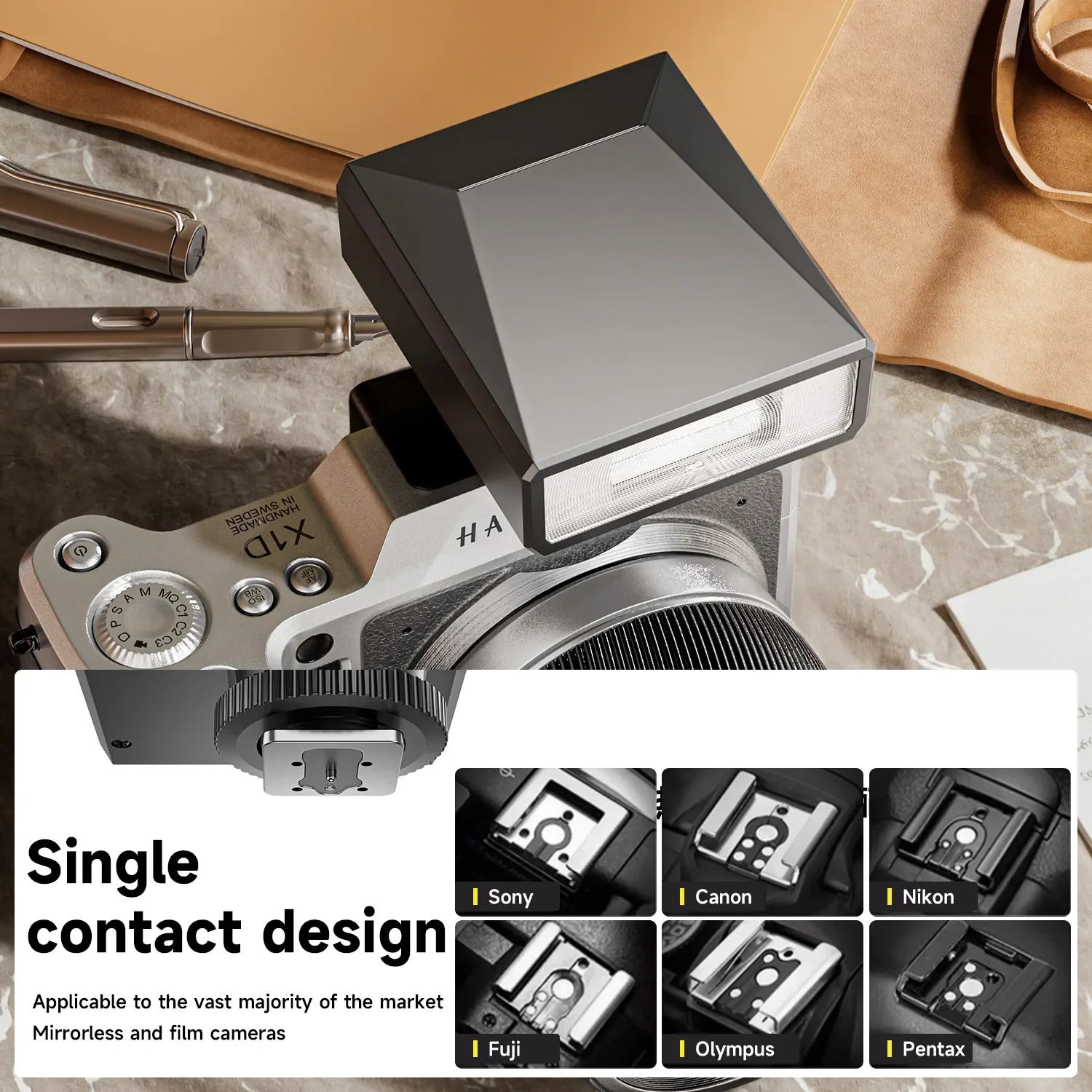 Mini flash vintage microcamera - Vintage Photography Lighting recensione e prezzo