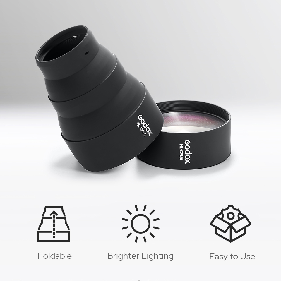 Lente Fresnel Pieghevole Godox - Fresnel Lens Attachment recensione e prezzo