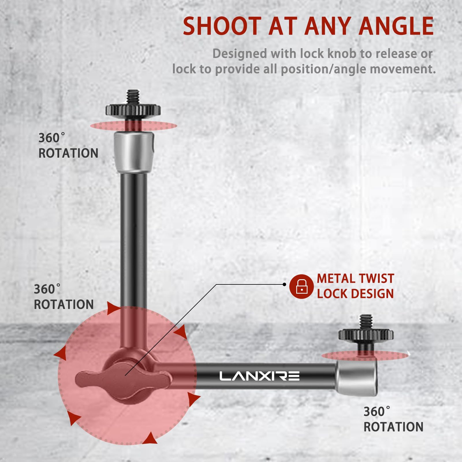 Lanxire Kit Braccio Magico da  - Photography Lighting Rig recensione e prezzo