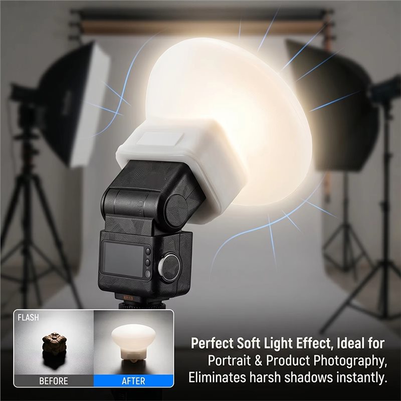 Copertura diffusore flash ABFN - Photography Lighting Godox recensione e prezzo