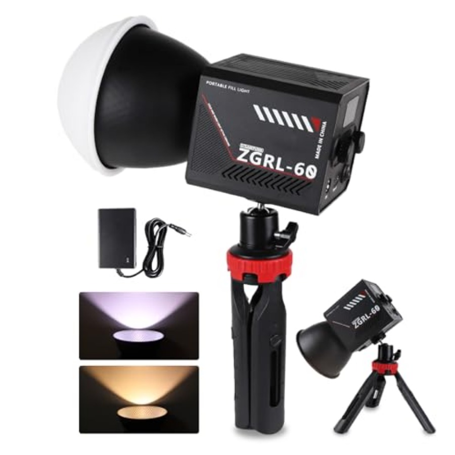 Luce video LED COB da 60W port - Photography Lighting Spotlight recensione e prezzo