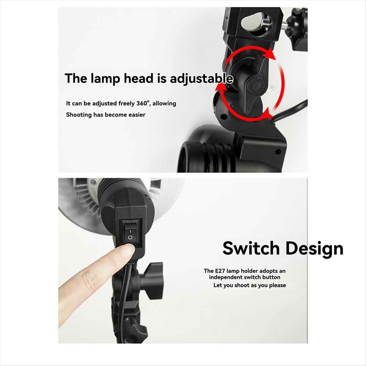 Supporto per Lampada Fotografi - Photography Lighting Umbrella recensione e prezzo