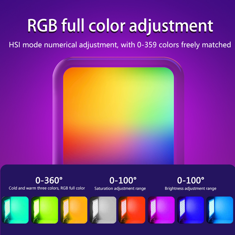 Luce di riempimento RGB portat - Photography Lighting Spotlight recensione e prezzo