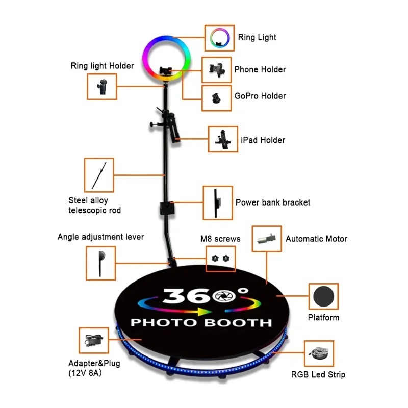 Noleggio luci ad anello a LED  - Photography Lighting Rental recensione e prezzo
