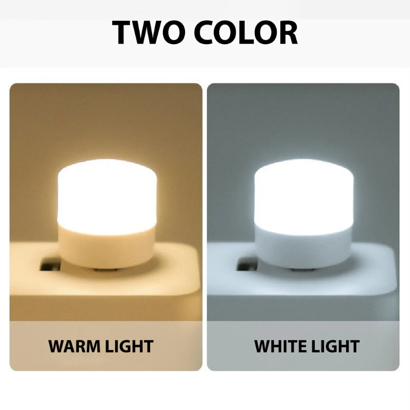 Mini USB Luce notturna Bianco  - Photography Lighting Book recensione e prezzo