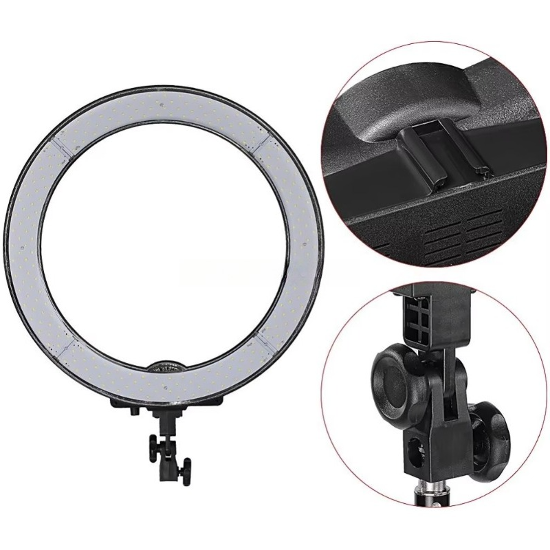 Luce ad anello per fotocamera  - Led Ring Light 18 recensione e prezzo