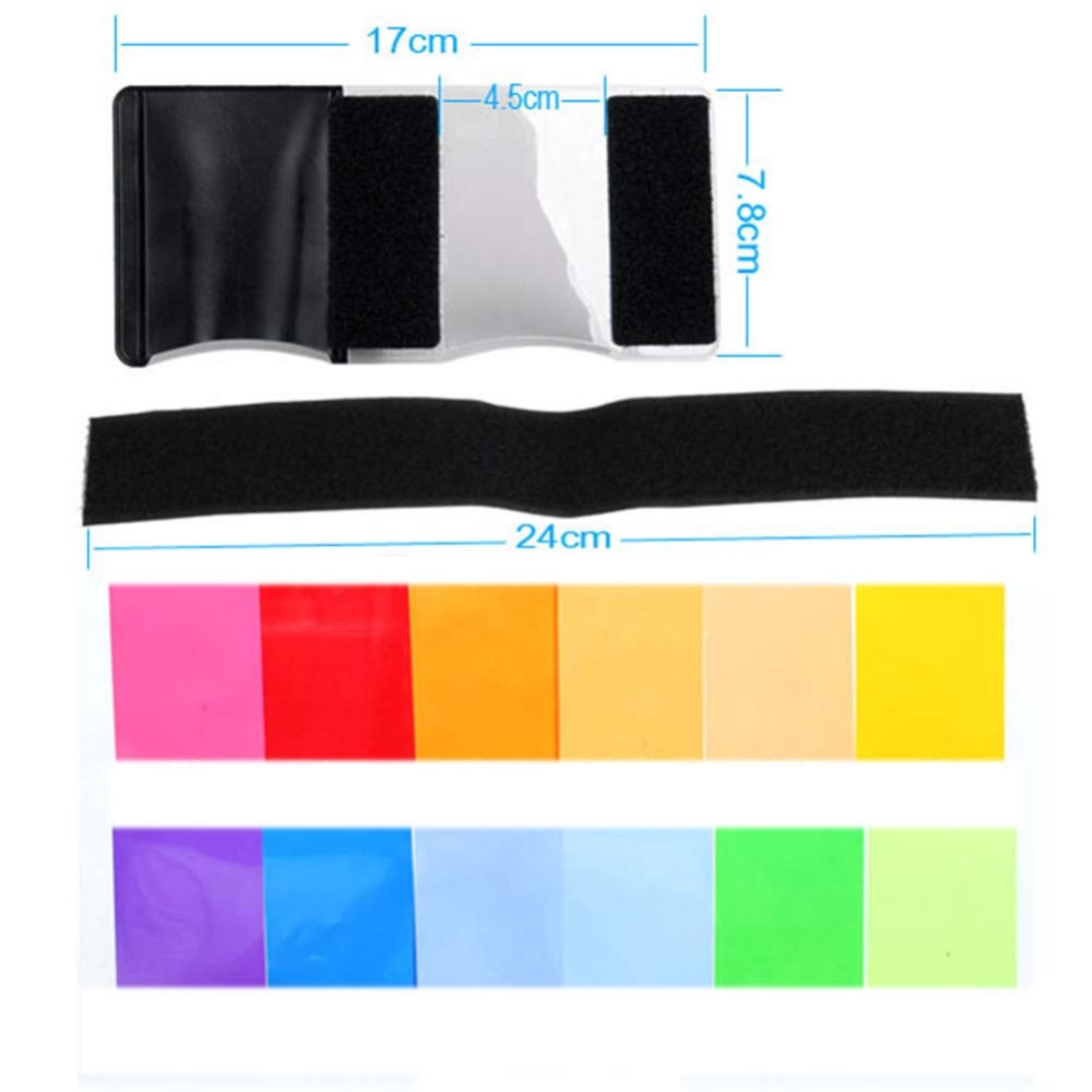 Kit di 12 Gel Colorati per Fla - Photography Lighting Box recensione e prezzo