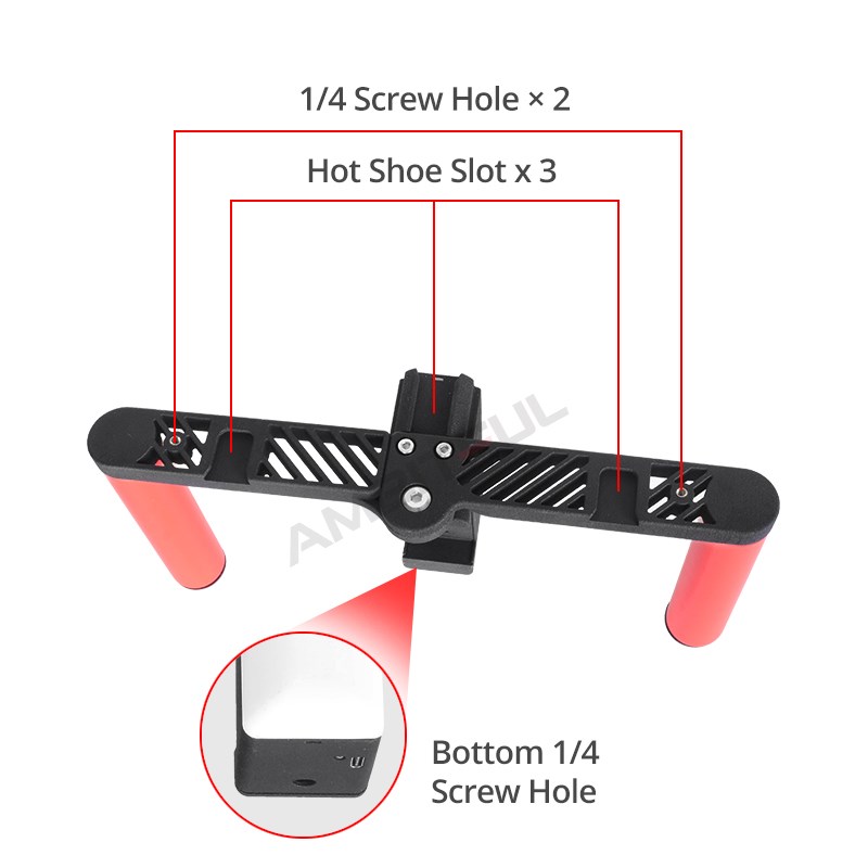 Impugnatura per Smartphone con - Photography Lighting Rig recensione e prezzo