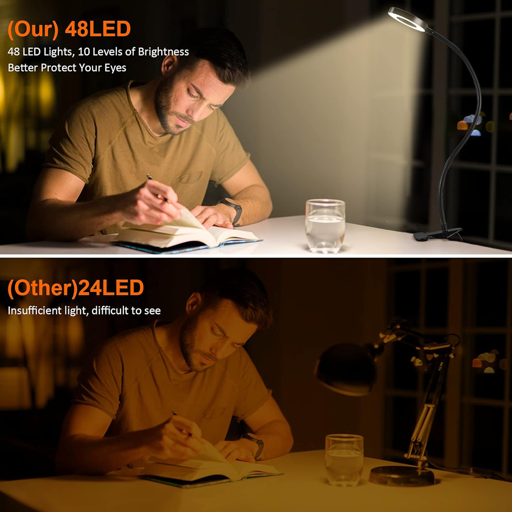 360 °   Flessibile 48 LED Lamp - Photography Lighting Book recensione e prezzo
