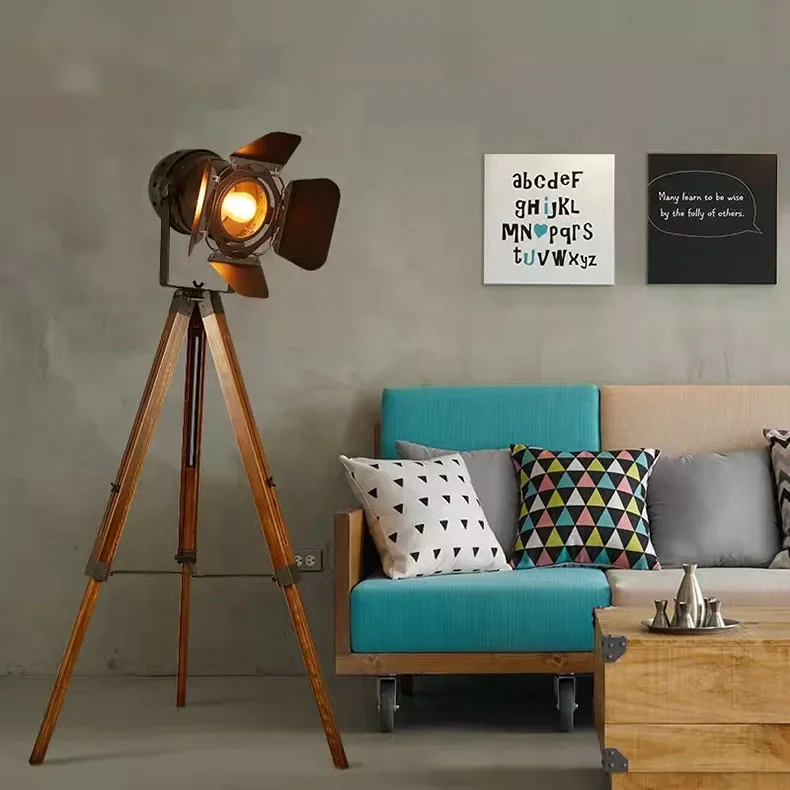 2025 Lampade da terra in legno - Vintage Photography Lighting recensione e prezzo
