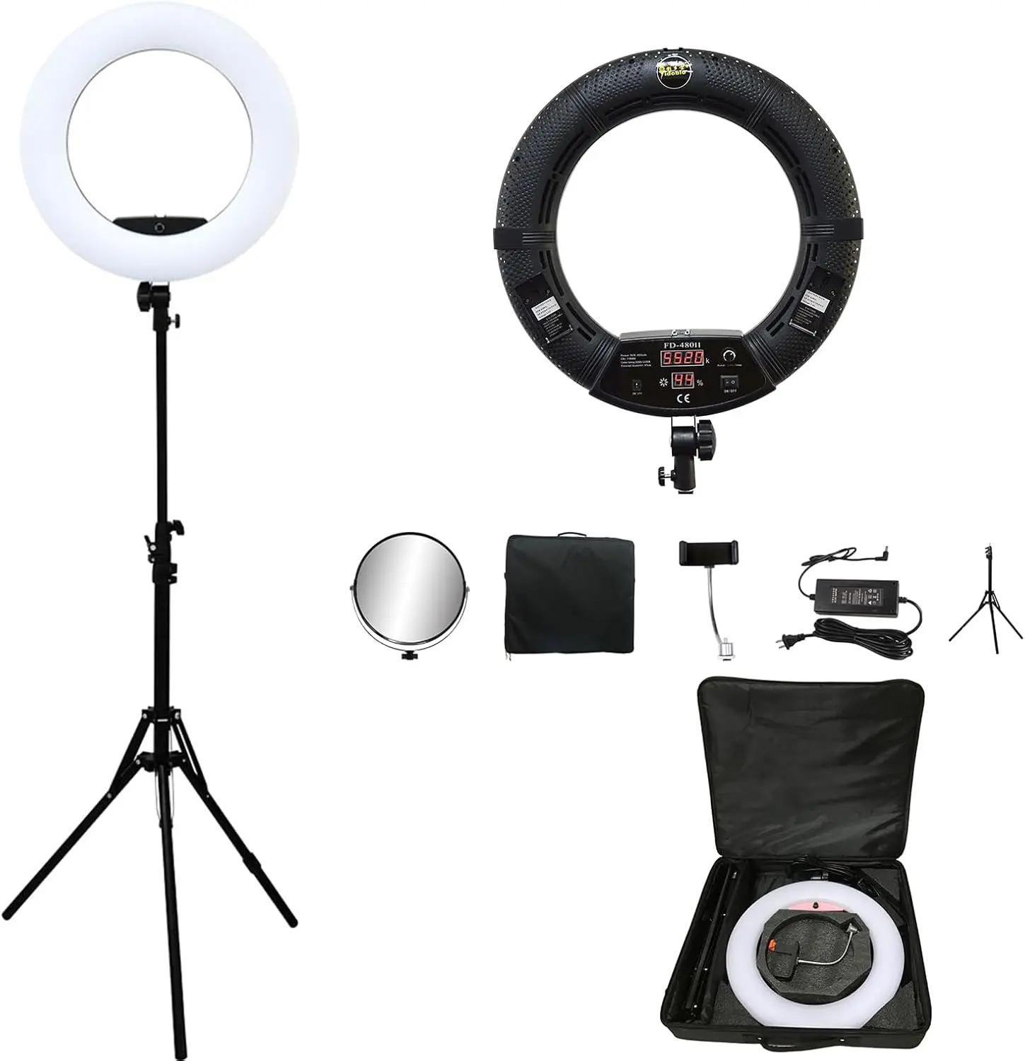 FD480 Ring Lamp 18 Pollici Luc - Led Ring Light 18 recensione e prezzo