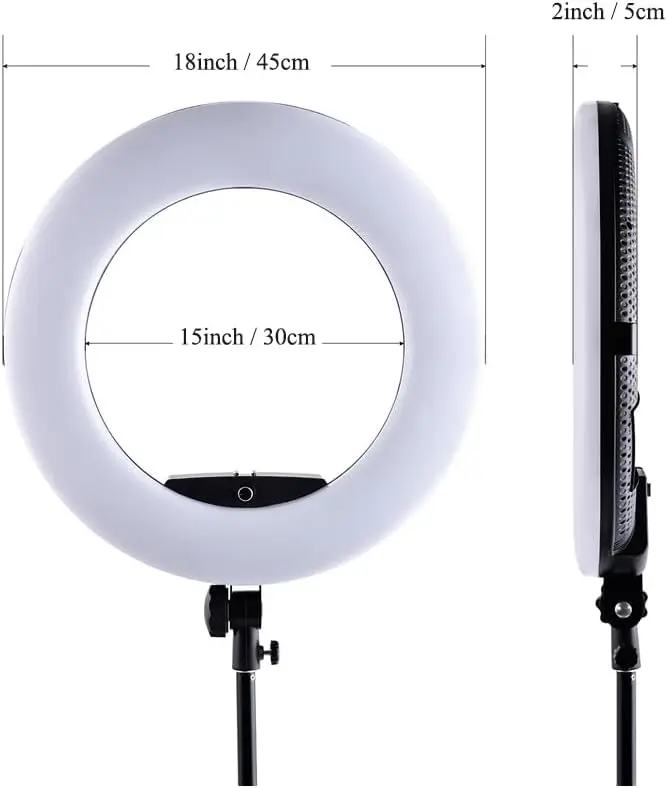 FD480 Ring Lamp 18 Pollici Luc - Led Ring Light 18 recensione e prezzo