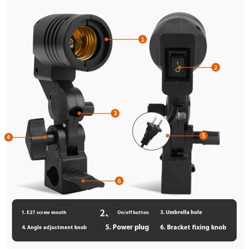 Cavo da 1,8 M Cavo E27 Presa S - Photography Lighting Umbrella recensione e prezzo